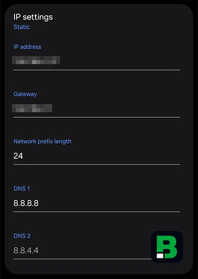 การตั้งค่า DNS บน Android